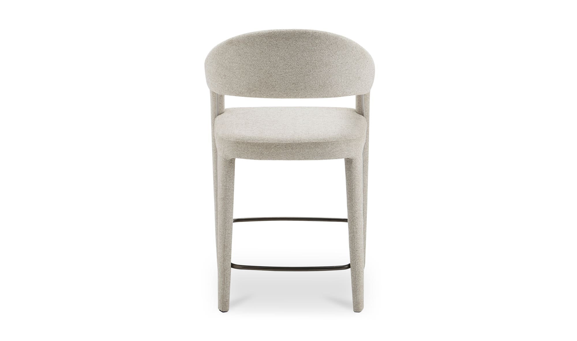 Moe's Home Martens Counter Stool Beige - Image 3