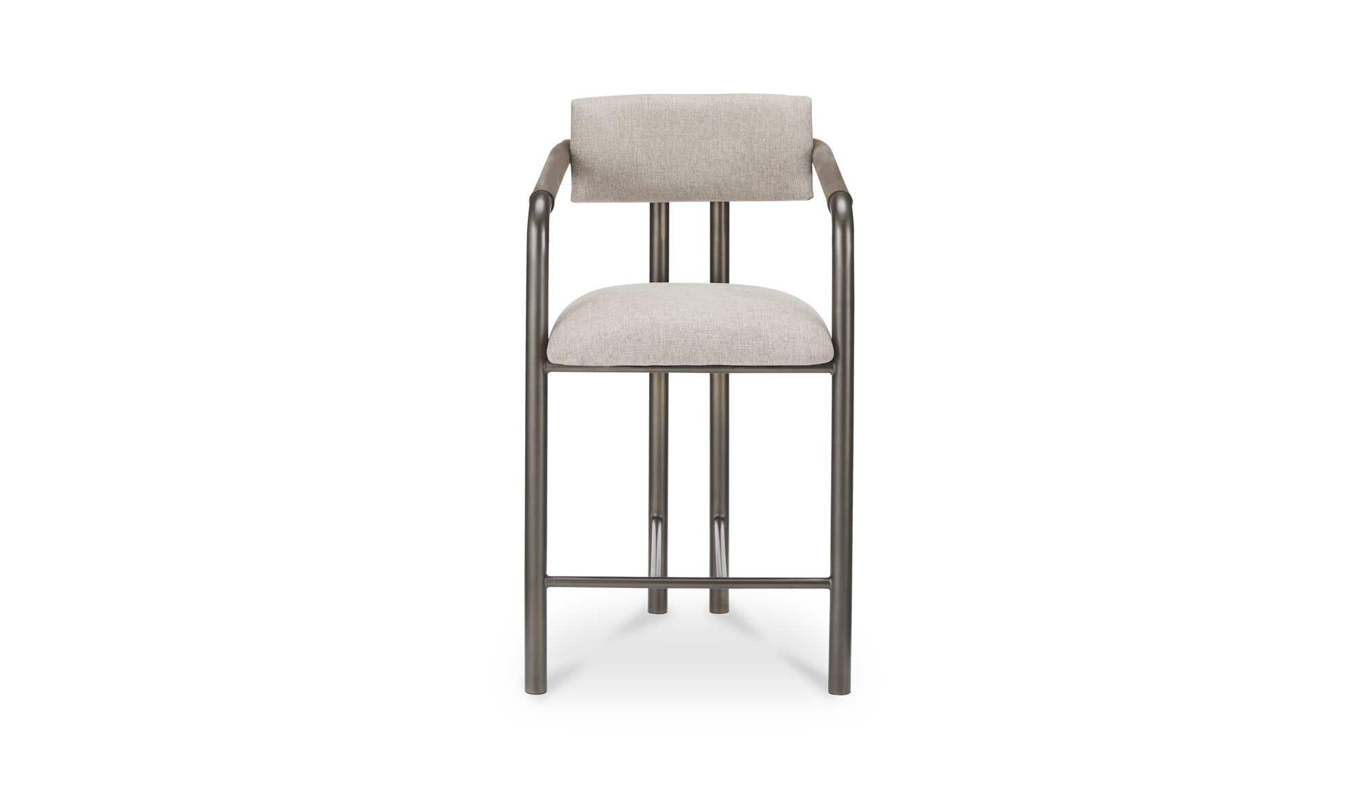 Moe's Home Cassidy Counter Stool Light Brown - Image 1