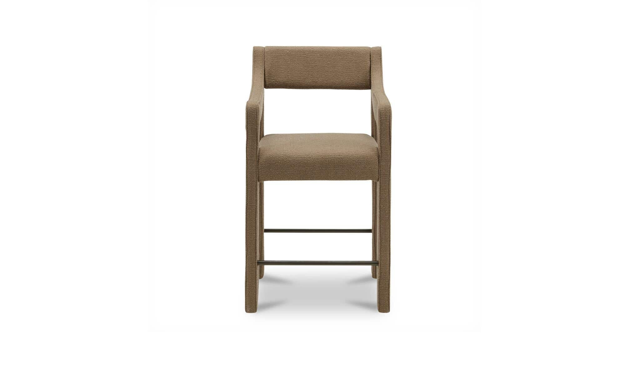 Moe's Home Elise Counter Stool Ochre - Image 1