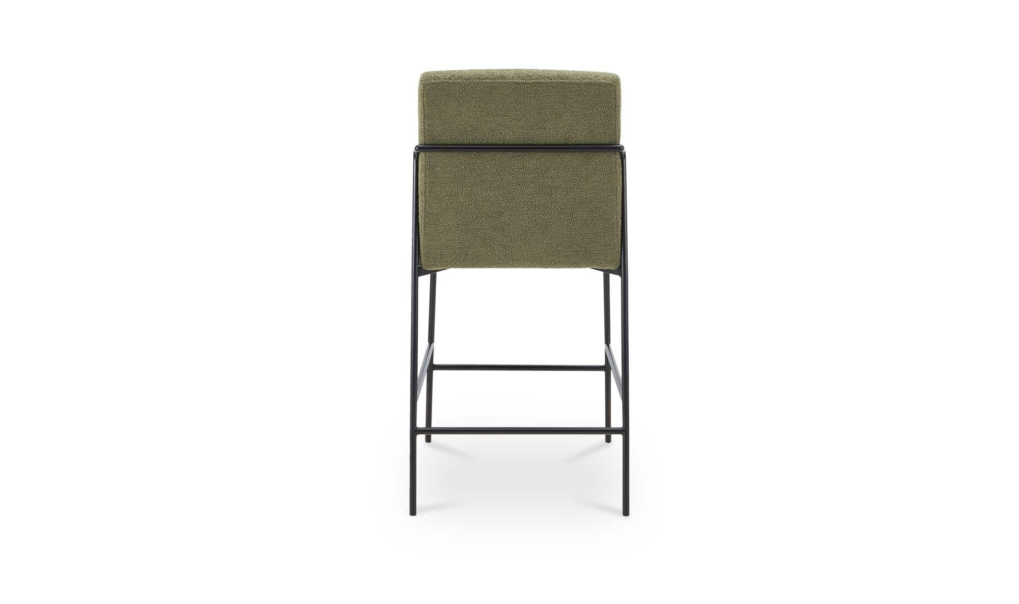 Moe's Home Danny Counter Stool Green - Image 3
