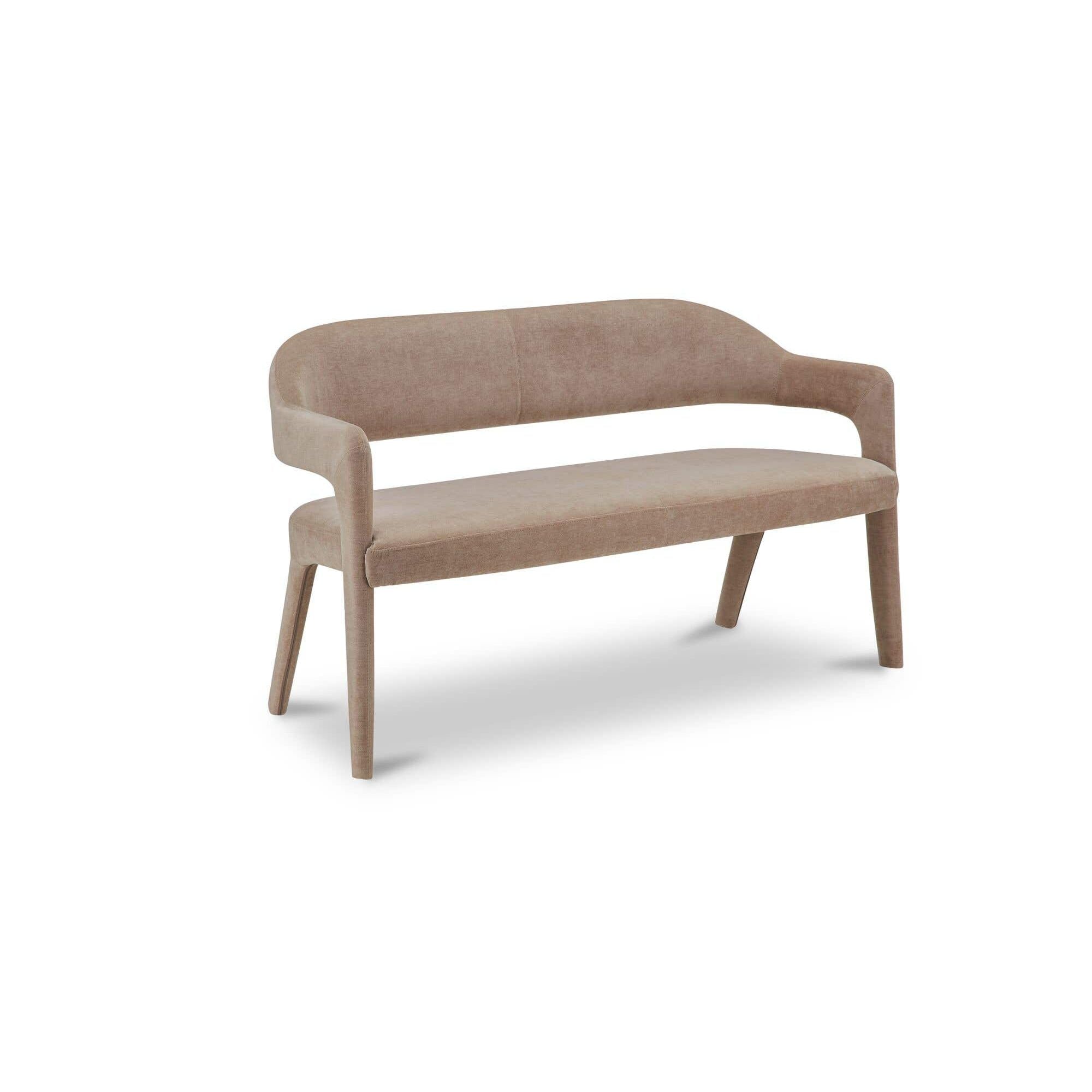 Moe's Home Martens Dining Bench Camel - Image 3