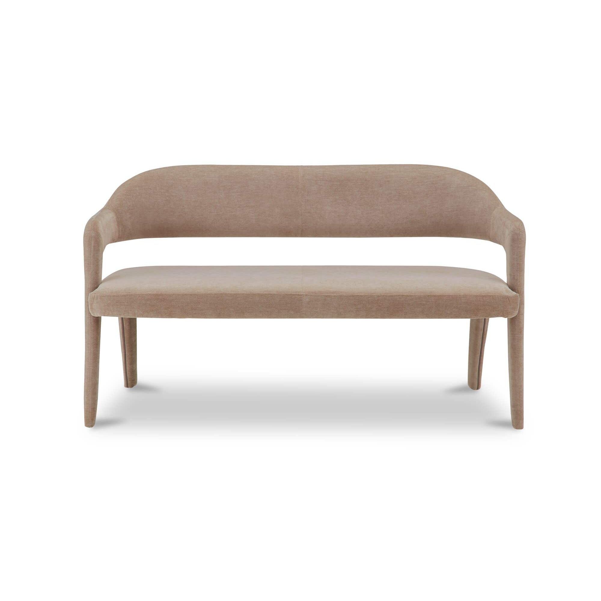 Moe’s Home Martens Dining Bench Camel