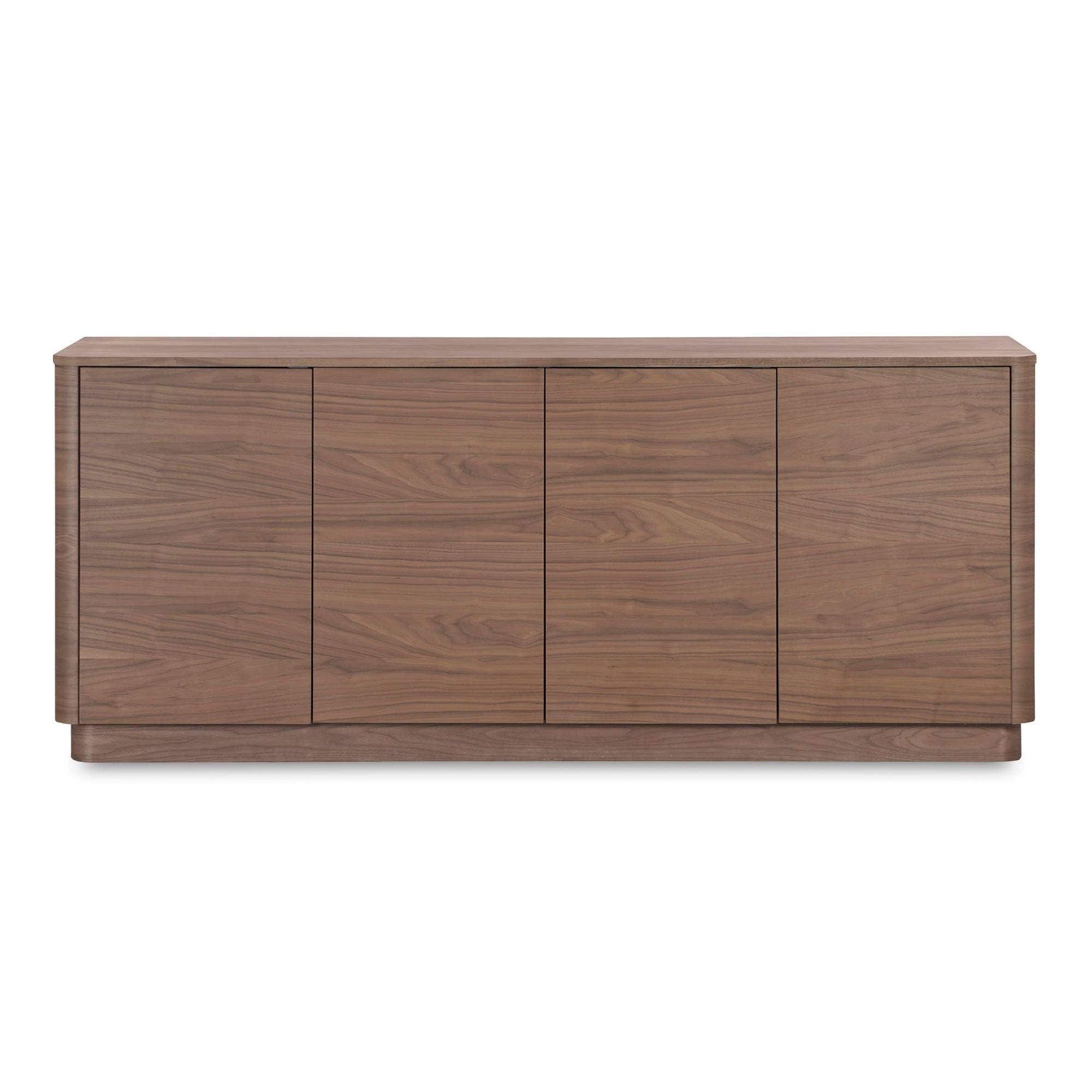 Moe’s Home Collection Round Off Walnut Brown Sideboard