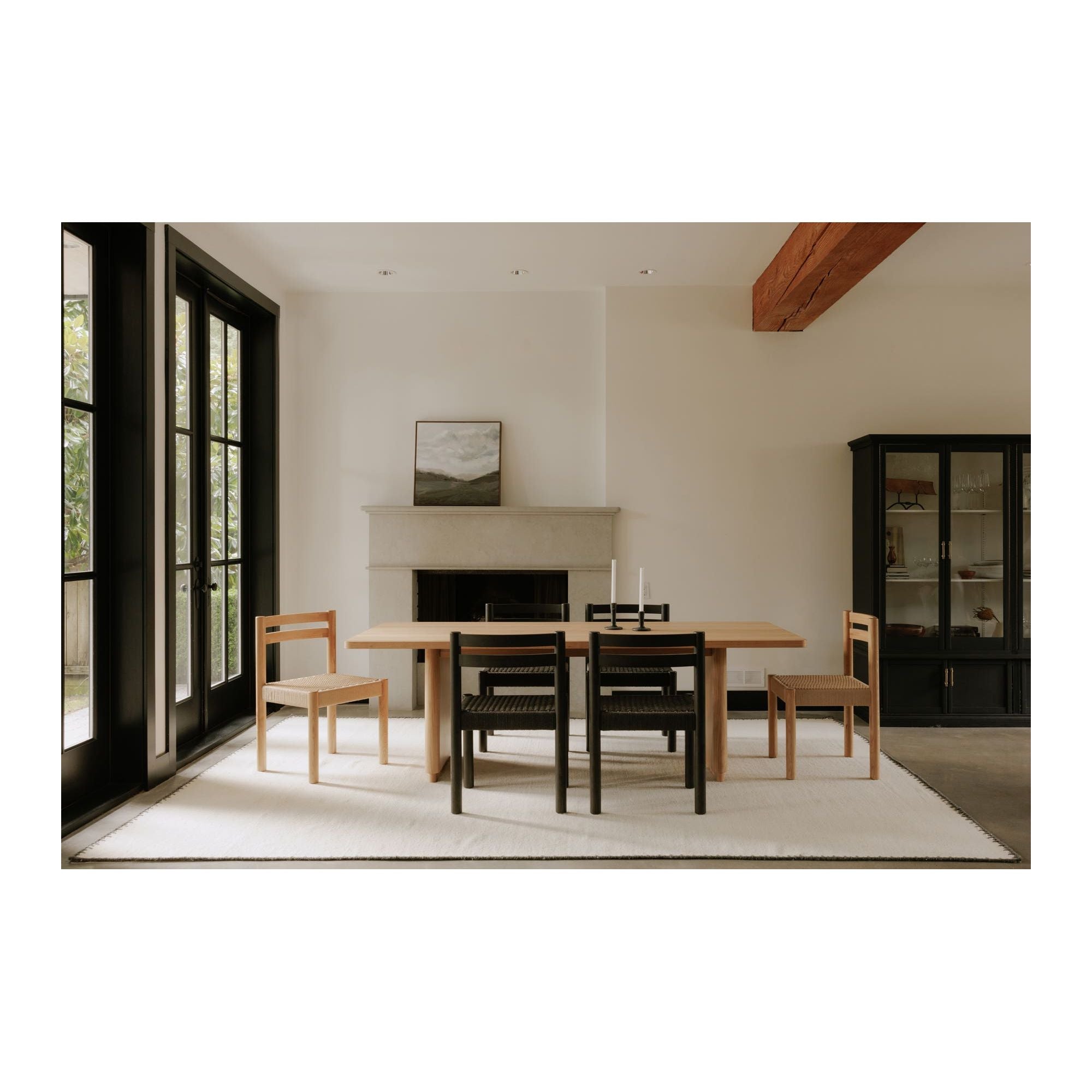 Moe's Home Round Off Small Dining Table Natural Oak - Image 2