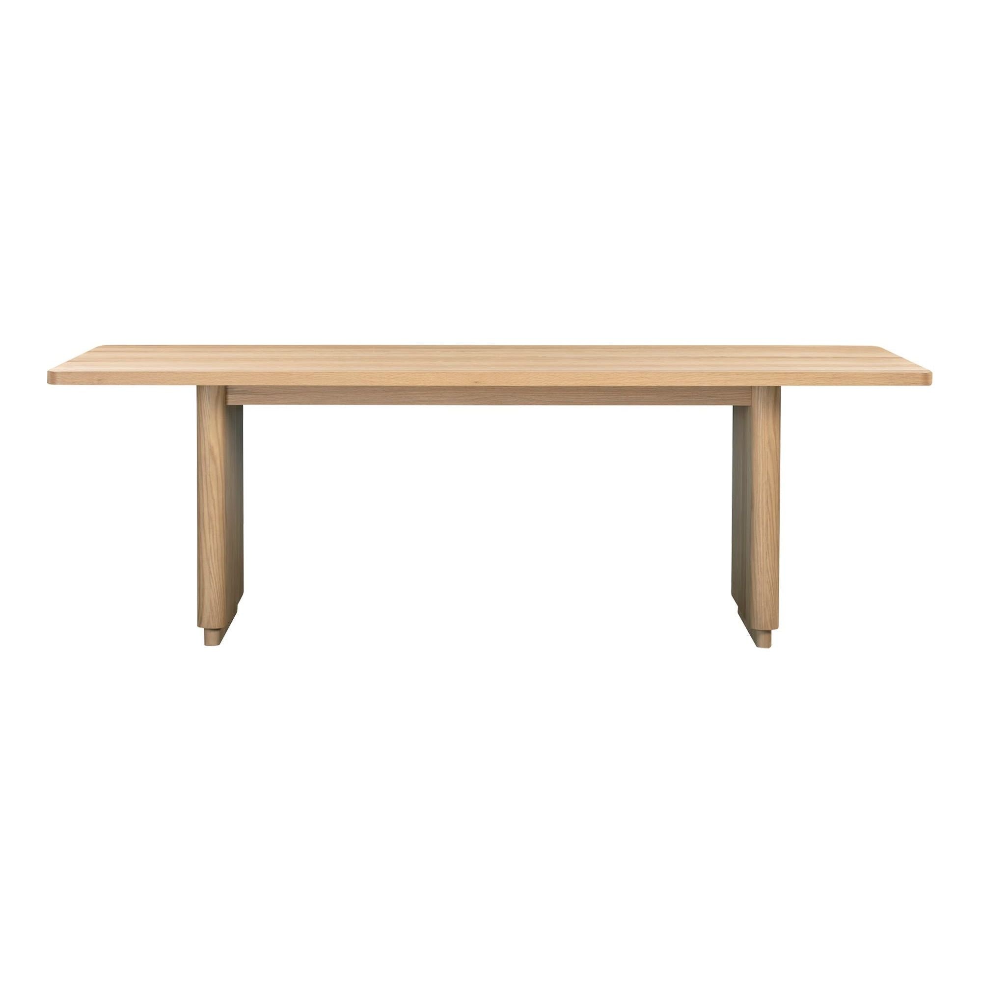 Moe's Home Round Off Small Dining Table Natural Oak - Image 1