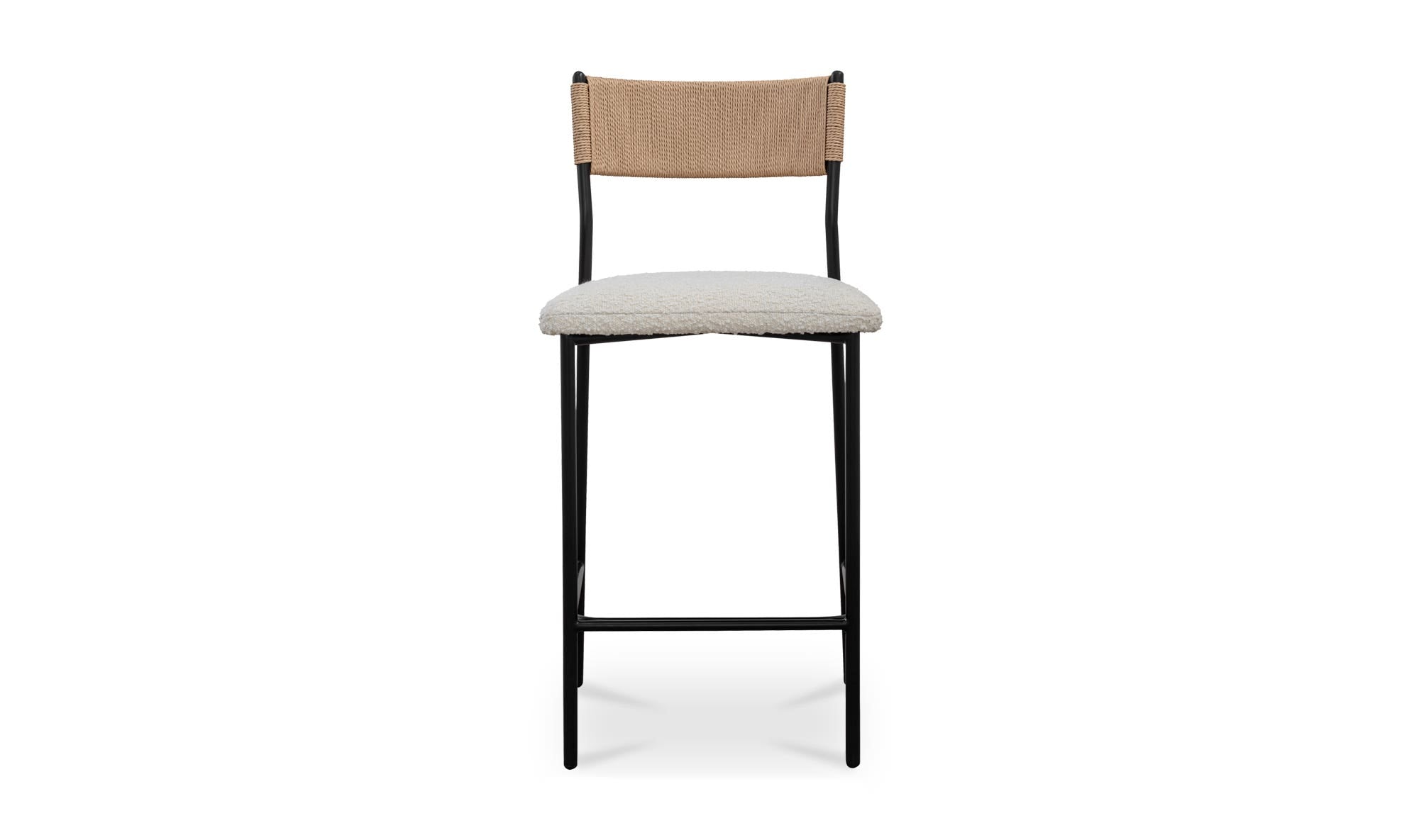 Moe's Home Foley Counter Stool White - Image 1